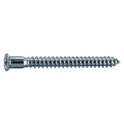 MIDWEST FASTENER M7 x 70 mm Phillips Flat Machine Screw, Zinc Plated Steel, 6 PK 38568